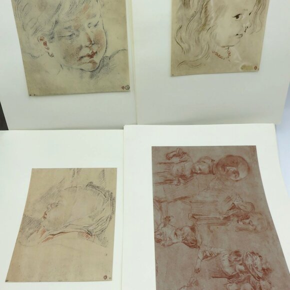 15 Visages DEnfants De Dürer À Dufy Paris 1968 Daniel Jacomet #6/750 - Picture 6 of 11